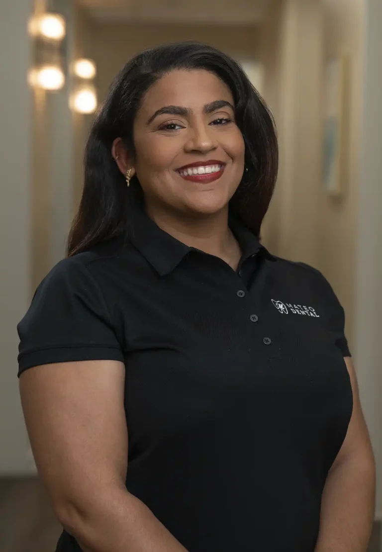 Natalie, Front Desk Manager at Mateo Dental in Boca Raton, FL.