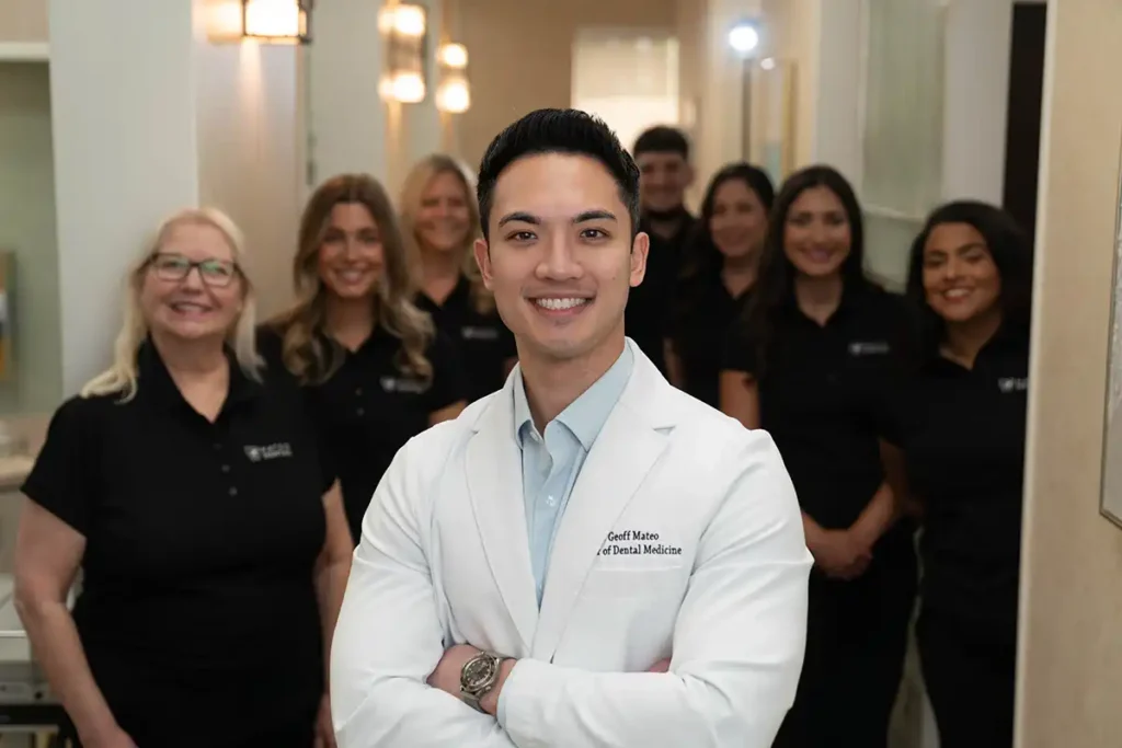 Dr. Mateo and dental team at Mateo Dental in Boca Raton, FL.